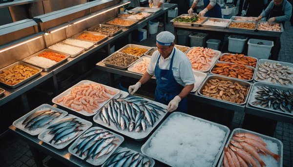 Sélection des meilleurs étals pour réussir votre poissonnerie